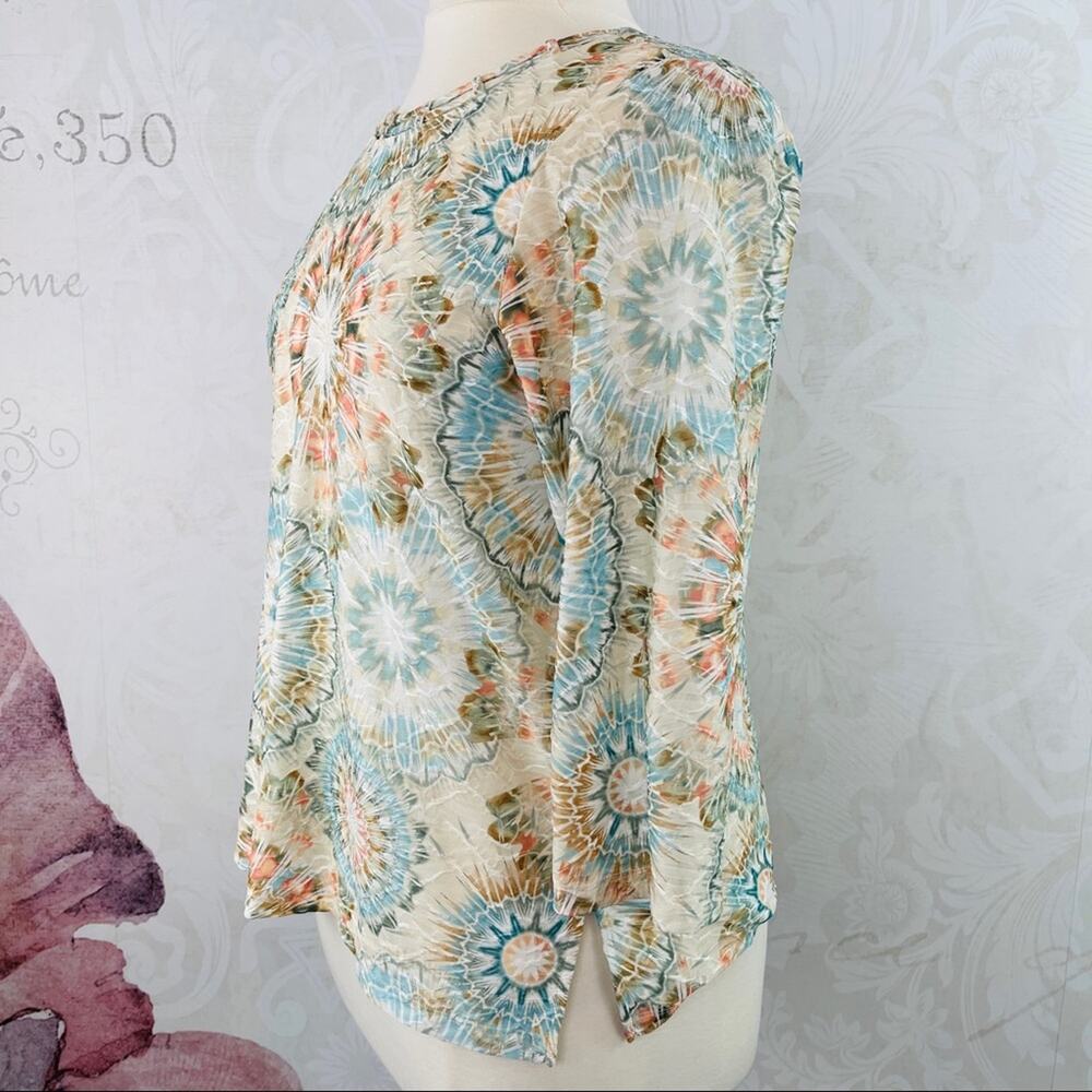 Alfred Dunner Patterned Lightweight Neckline Acce… - image 2